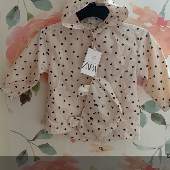 Zara Other - NWT Zara 4/5 years raincoat jacket